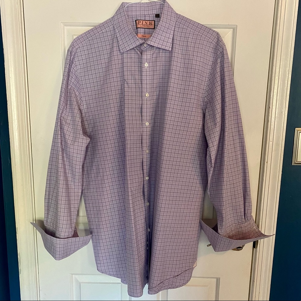 Thomas Pink classic fit men’s dress shirt